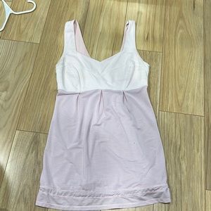 “Vintage” pink lulu lemon worm out top